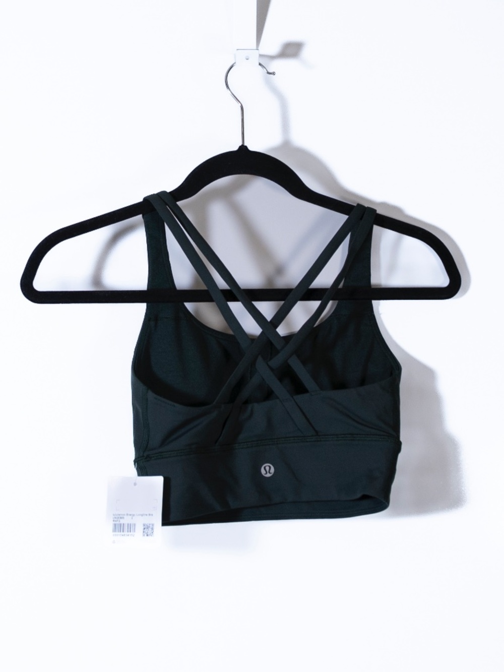 NEW Lululemon Energy Longline Athletic Work Out Sports Bra Rainforest Green 2 - Picture 4 of 4